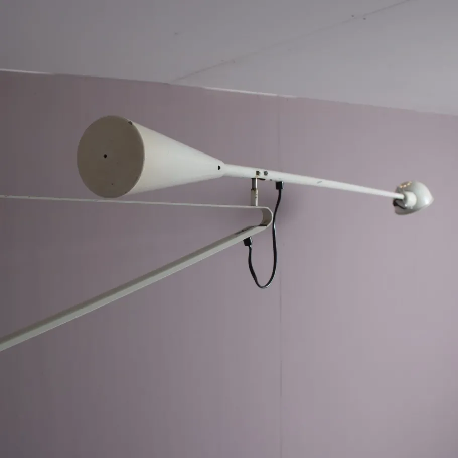 New Pamono Directional Wall Lamp by Paolo Rizzatto for Flos, Italy, 1970s