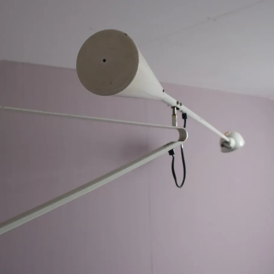 New Pamono Directional Wall Lamp by Paolo Rizzatto for Flos, Italy, 1970s