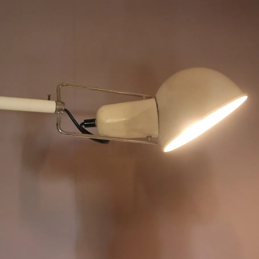 New Pamono Directional Wall Lamp by Paolo Rizzatto for Flos, Italy, 1970s