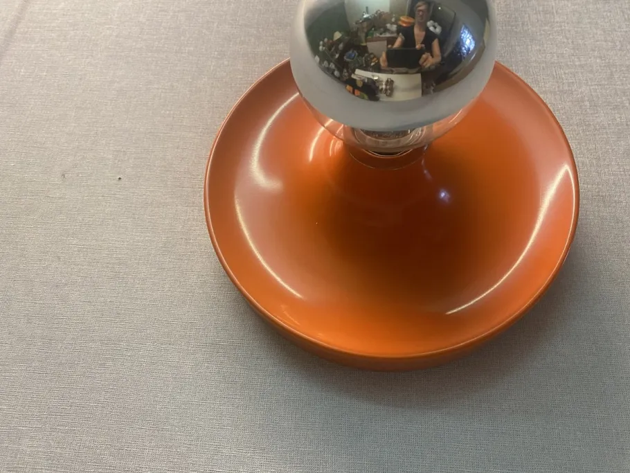 Hot Pamono Disc Wall Light from Honsel, 1970s