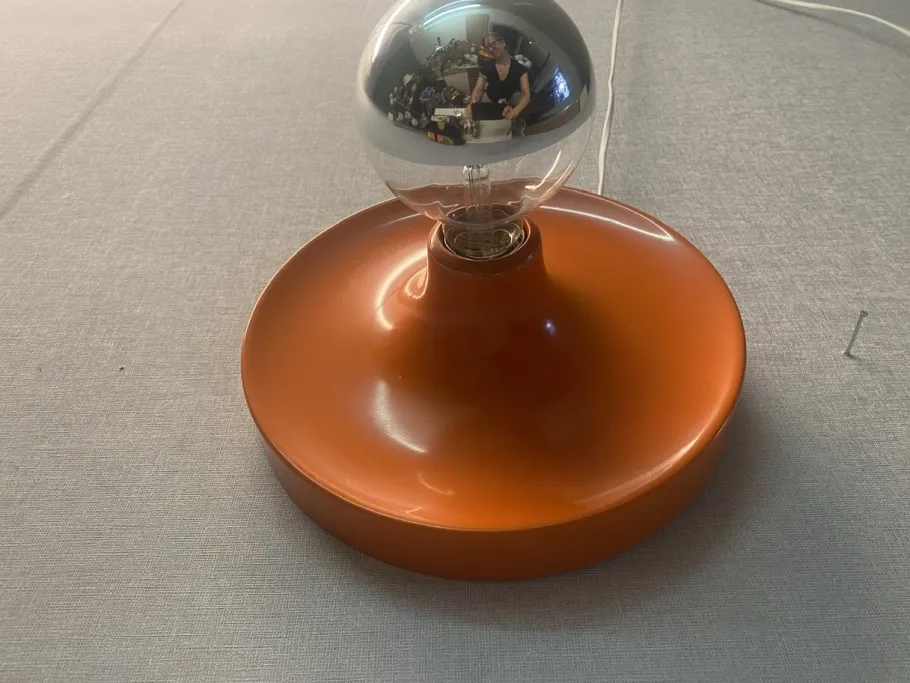 Hot Pamono Disc Wall Light from Honsel, 1970s