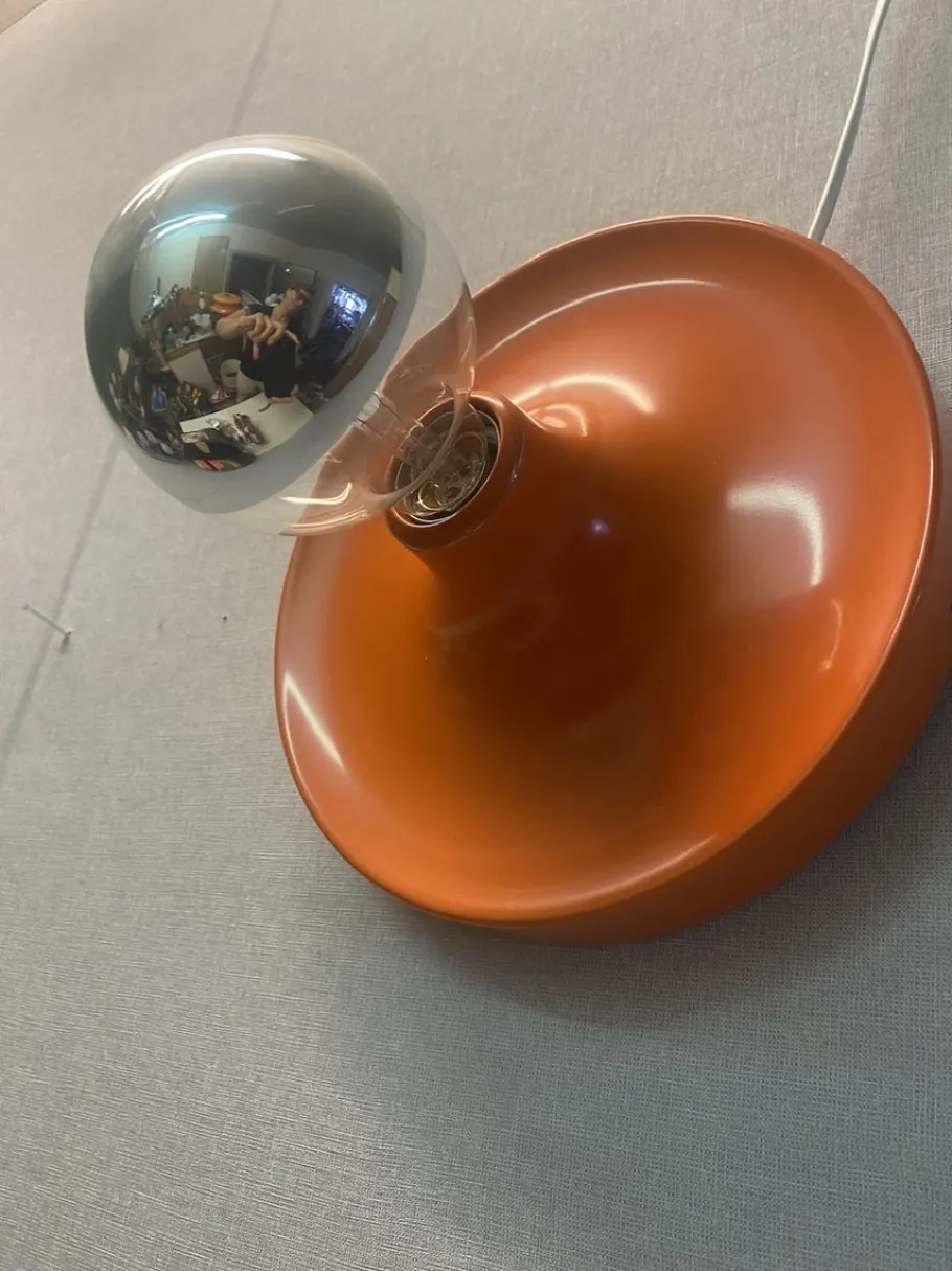 Hot Pamono Disc Wall Light from Honsel, 1970s