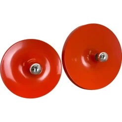 Sale Pamono Disc Wall Lights by Honsel attributed to Charlotte Perriand, Germany, 1970s, Set of 2