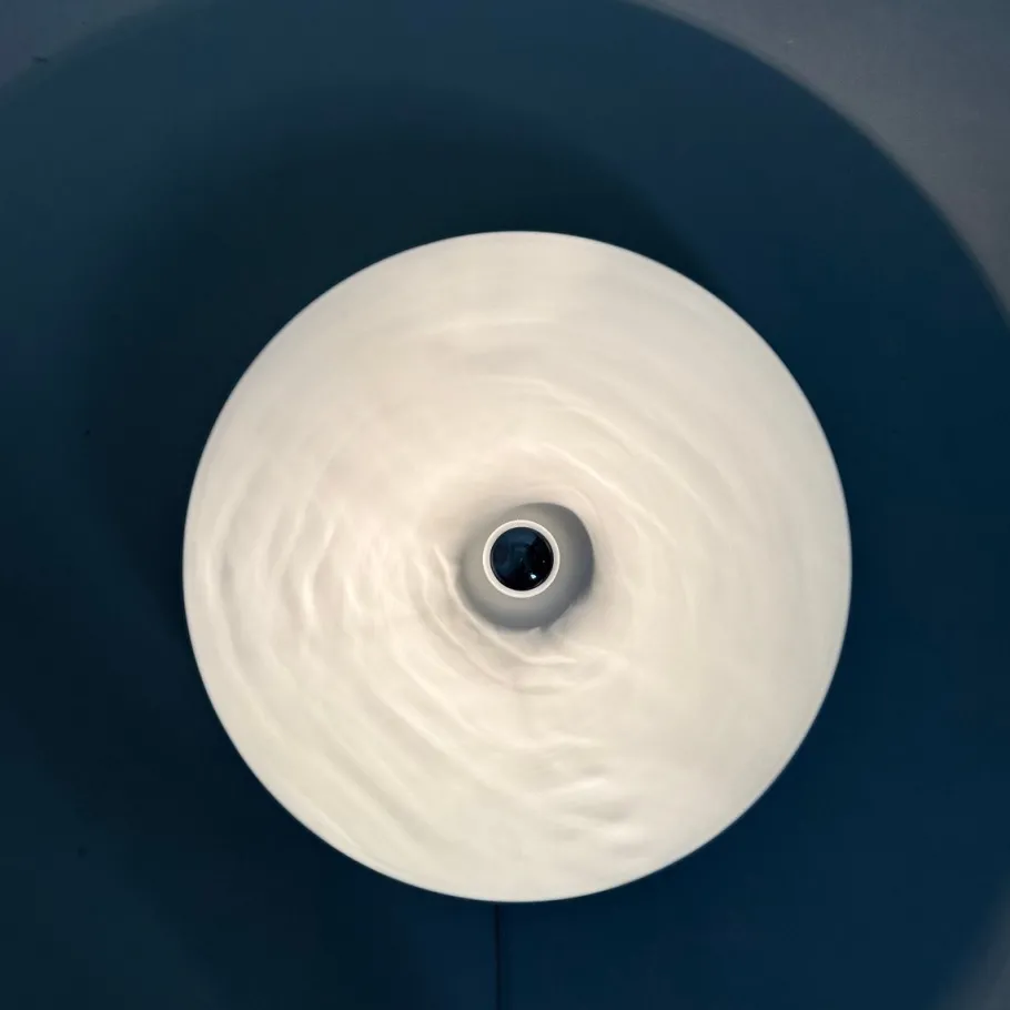 New Pamono Disc Wall Sconce attributed to Charlotte Perriand for Les Arcs, 1970s