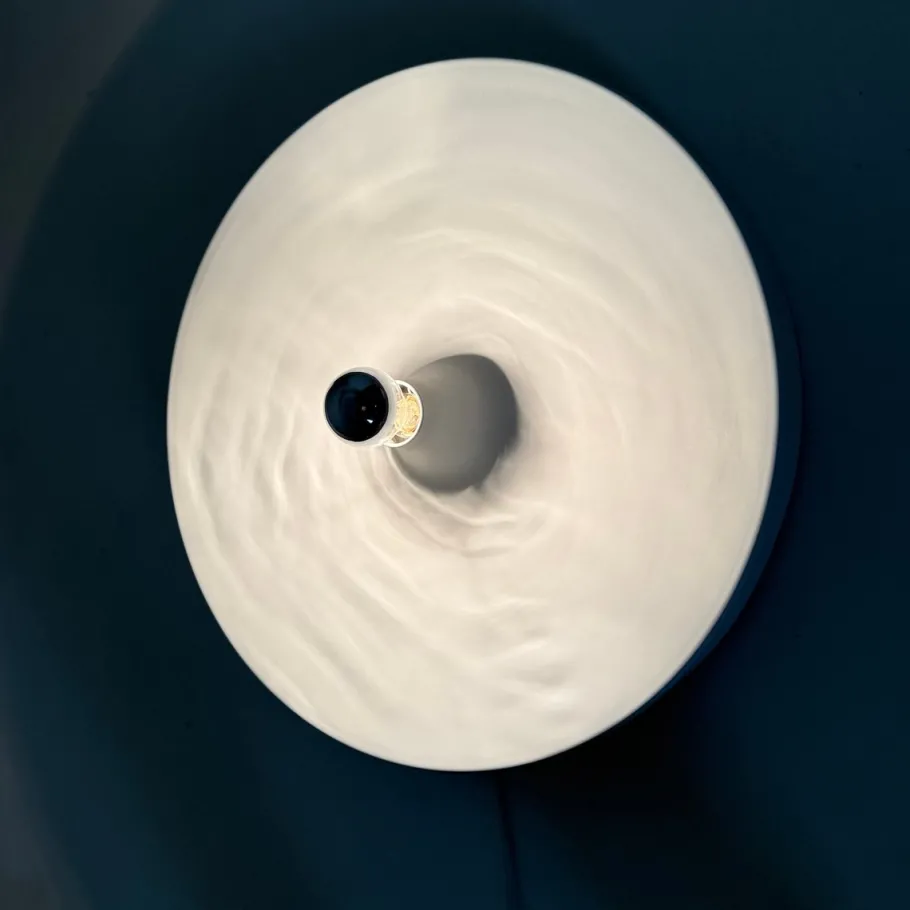 New Pamono Disc Wall Sconce attributed to Charlotte Perriand for Les Arcs, 1970s