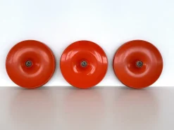 Discount Pamono Disc Wall Sconces in the style of Charlotte Perriand, Germany, 1980s, Set of 3
