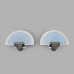 New Pamono Diva Wall Lamps by Ezio Didone for Arteluce, 1980s, Set of 2