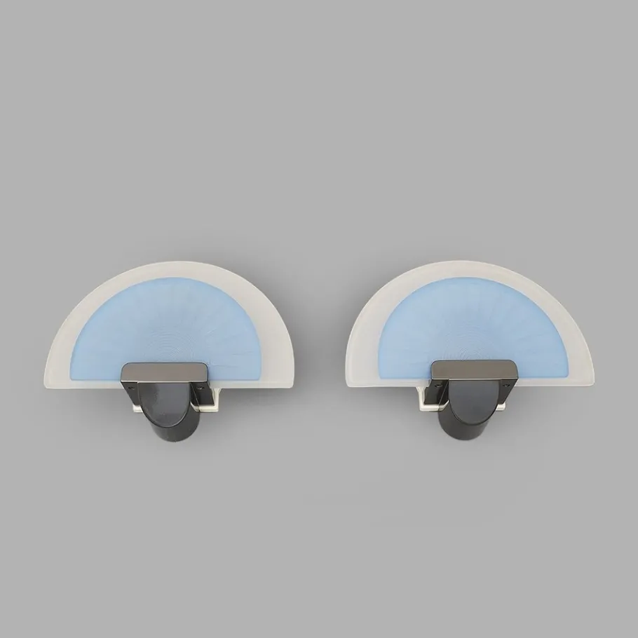 New Pamono Diva Wall Lamps by Ezio Didone for Arteluce, 1980s, Set of 2