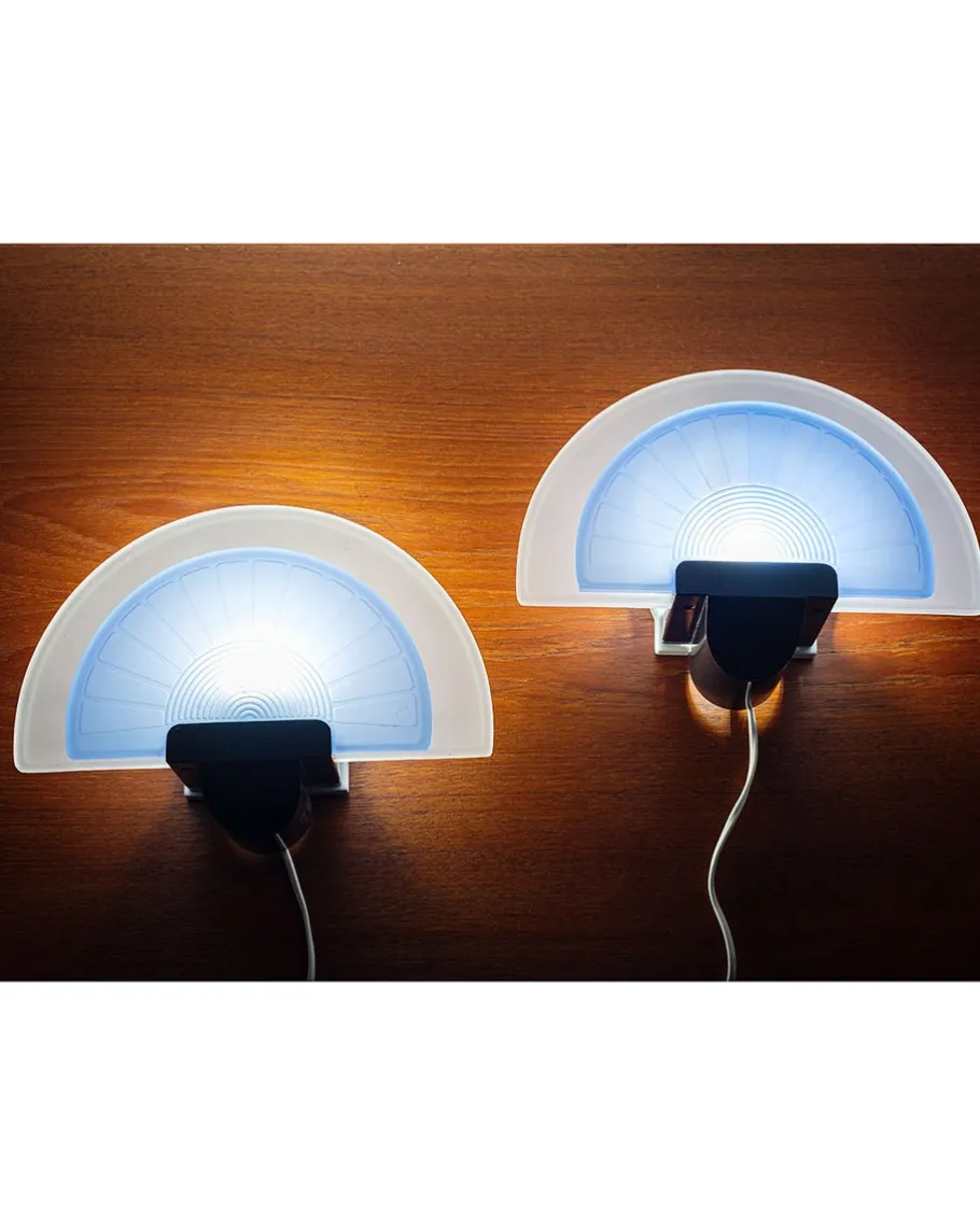 Clearance Pamono Diva Wall Lamps by Ezio Didone for Arteluce, Italy, 1987, Set of 2