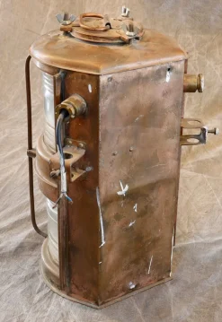 Hot Pamono Dock Lens Boat Deck Light from Norton Sento, 1953