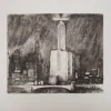 Pamono Donald Shaw Maclaughlan, Chicago, The Wacker Drive, 1931, Original Signed Etching