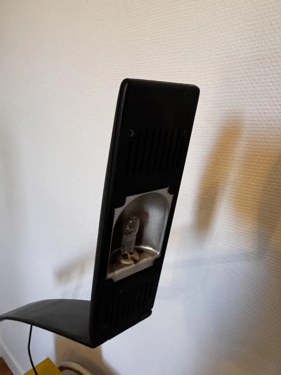 Hot Pamono Dove Desk Lamp by Mario Barbaglia and Marco Colombo, 1980s