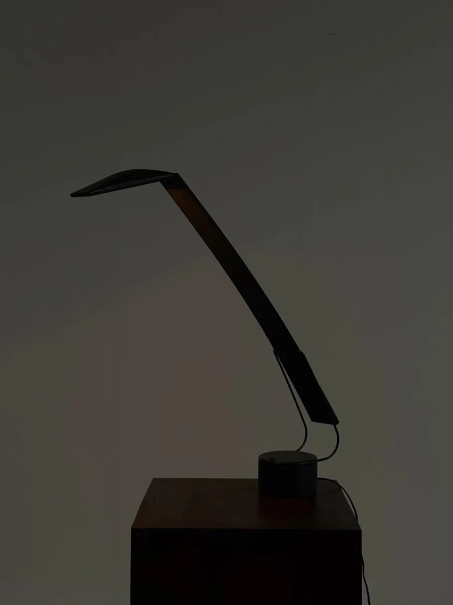 Discount Pamono Dove Desk Lamp in Black by Marco Colombo & Mario Barbaglia for PAF Studio