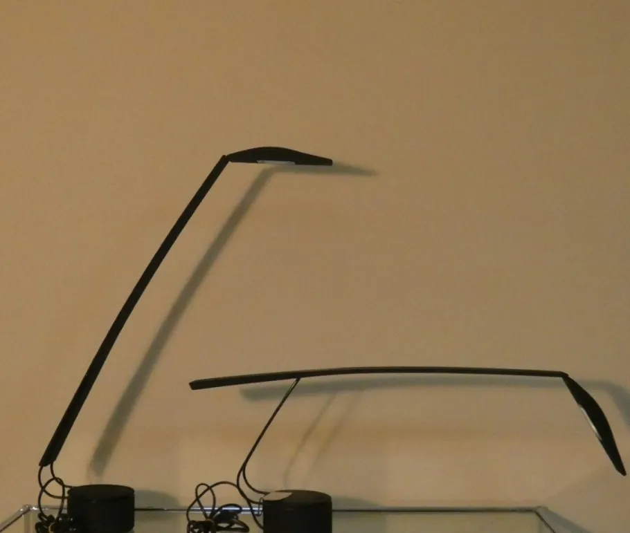 Outlet Pamono Dove Table Lamp by Mario Barbaglia & Marco Colombo for Italiana Luce, 1980, Set of 2