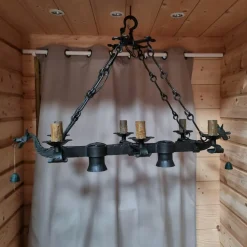 Discount Pamono Dragon Chandelier, 1950s