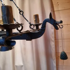 Discount Pamono Dragon Chandelier, 1950s