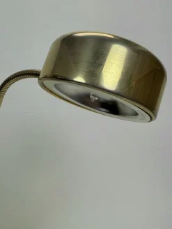 New Pamono Dutch Brass Desk Lamp by Vrieland, 1970s