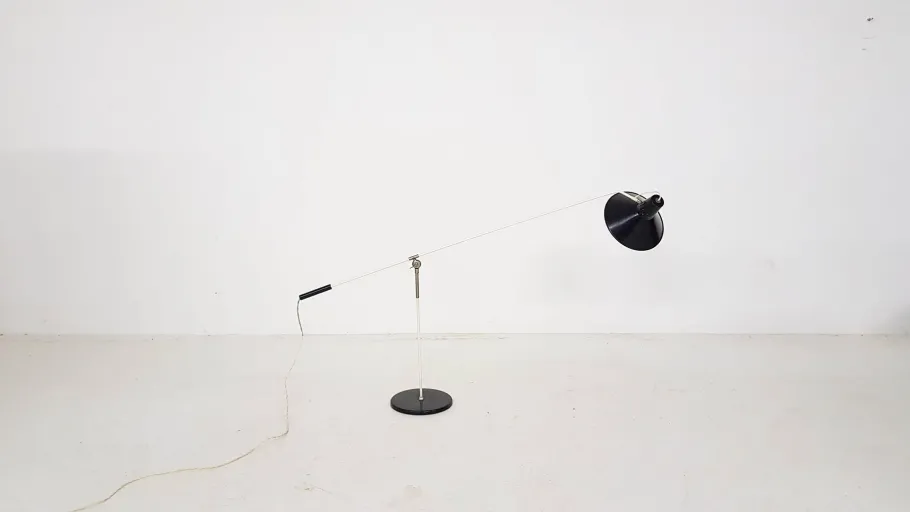 Clearance Pamono Dutch Floor Lamp by J.J. Hoogervorst for Anvia, 1950s