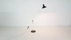 Clearance Pamono Dutch Floor Lamp by J.J. Hoogervorst for Anvia, 1950s