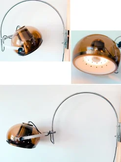 Discount Pamono Dutch Mushroom Wall Lamp from Dijkstra Lampen