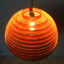 New Pamono Dynamic Model Pendant Lamp by Wilhelm Vest for Vest Leuchten, 1969