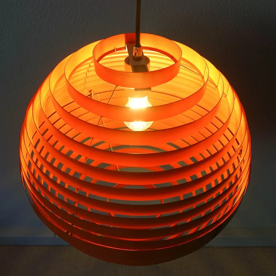 New Pamono Dynamic Model Pendant Lamp by Wilhelm Vest for Vest Leuchten, 1969