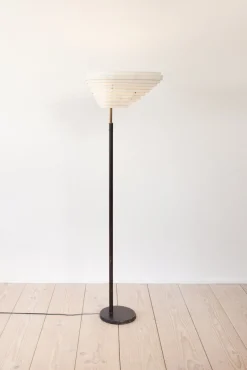 Clearance Pamono Early A805 Floor Lamp by Alvar Aalto for Valaistustyö, Finland, 1950s