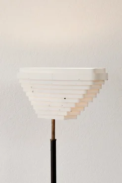 Clearance Pamono Early A805 Floor Lamp by Alvar Aalto for Valaistustyö, Finland, 1950s