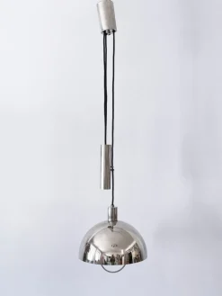 Hot Pamono Early Bauhaus Pulley Pendant Lamp HMB 25/300 by Marianne Brandt for Tecnolumen, 1980s
