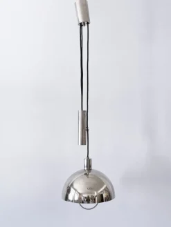 Hot Pamono Early Bauhaus Pulley Pendant Lamp HMB 25/300 by Marianne Brandt for Tecnolumen, 1980s