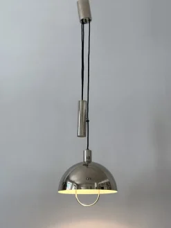 Hot Pamono Early Bauhaus Pulley Pendant Lamp HMB 25/300 by Marianne Brandt for Tecnolumen, 1980s