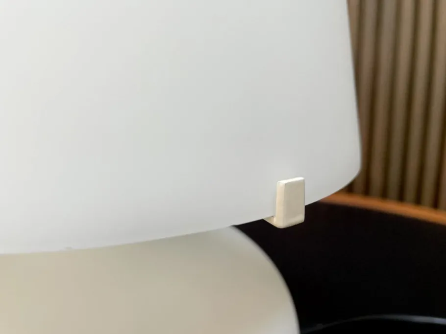 Pamono Early Edition Small Glass Table Lamp by Max Ingrand for Fontana Arte, Italy, 1960s