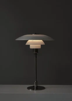 Outlet Pamono Early Pat. Appl. PH-Lamp Table Lamp in Chromed Brass attributed to Poul Henningsen for Louis Poulsen, 1927