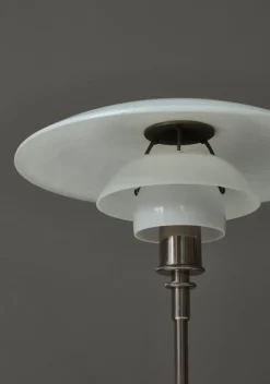 Outlet Pamono Early Pat. Appl. PH-Lamp Table Lamp in Chromed Brass attributed to Poul Henningsen for Louis Poulsen, 1927