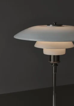 Outlet Pamono Early Pat. Appl. PH-Lamp Table Lamp in Chromed Brass attributed to Poul Henningsen for Louis Poulsen, 1927