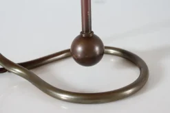 Discount Pamono Early Table and Wall Lamp Model 306 in Brass with Original Paper Shade by Kaare Klint, 1940s