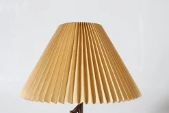 Discount Pamono Early Table and Wall Lamp Model 306 in Brass with Original Paper Shade by Kaare Klint, 1940s