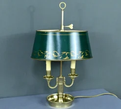 New Pamono Early 20th Century Bouillotte Lamp with 2 Lights