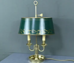 New Pamono Early 20th Century Bouillotte Lamp with 2 Lights