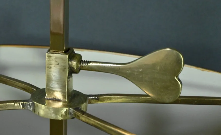 New Pamono Early 20th Century Bouillotte Lamp with 2 Lights