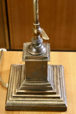 Online Pamono Early 20th Century Edwardian Brass Bankers Desk Lamp, 1900s