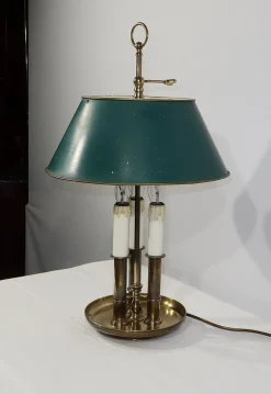 Clearance Pamono Early 20th Century Gilded Bronze Table Lamp