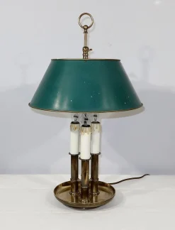 Clearance Pamono Early 20th Century Gilded Bronze Table Lamp