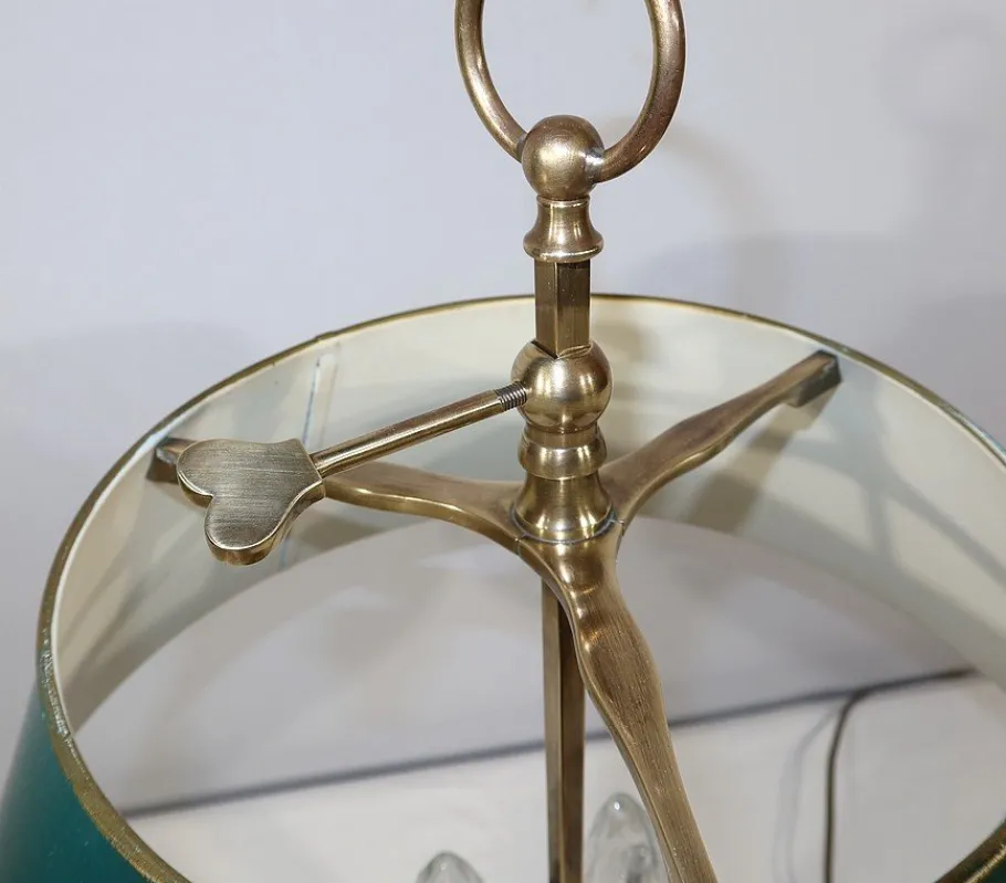 Clearance Pamono Early 20th Century Gilded Bronze Table Lamp