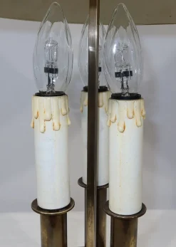 Clearance Pamono Early 20th Century Gilded Bronze Table Lamp