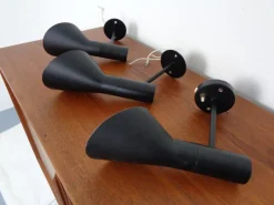 Clearance Pamono Early Visor Wall Lamps by Arne Jacobsen for Louis Poulsen, Denmark, 1950s, Set of 3
