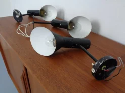 Clearance Pamono Early Visor Wall Lamps by Arne Jacobsen for Louis Poulsen, Denmark, 1950s, Set of 3