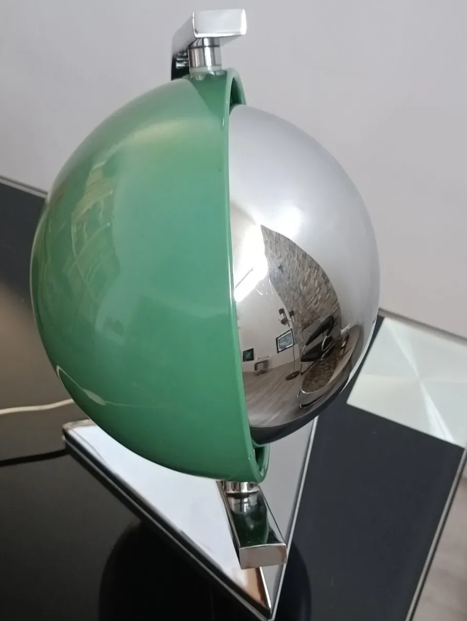 Discount Pamono Eclipse Eyeball Lamp by LP De La Oliva for Grin Luz, 1970s