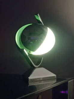 Discount Pamono Eclipse Eyeball Lamp by LP De La Oliva for Grin Luz, 1970s