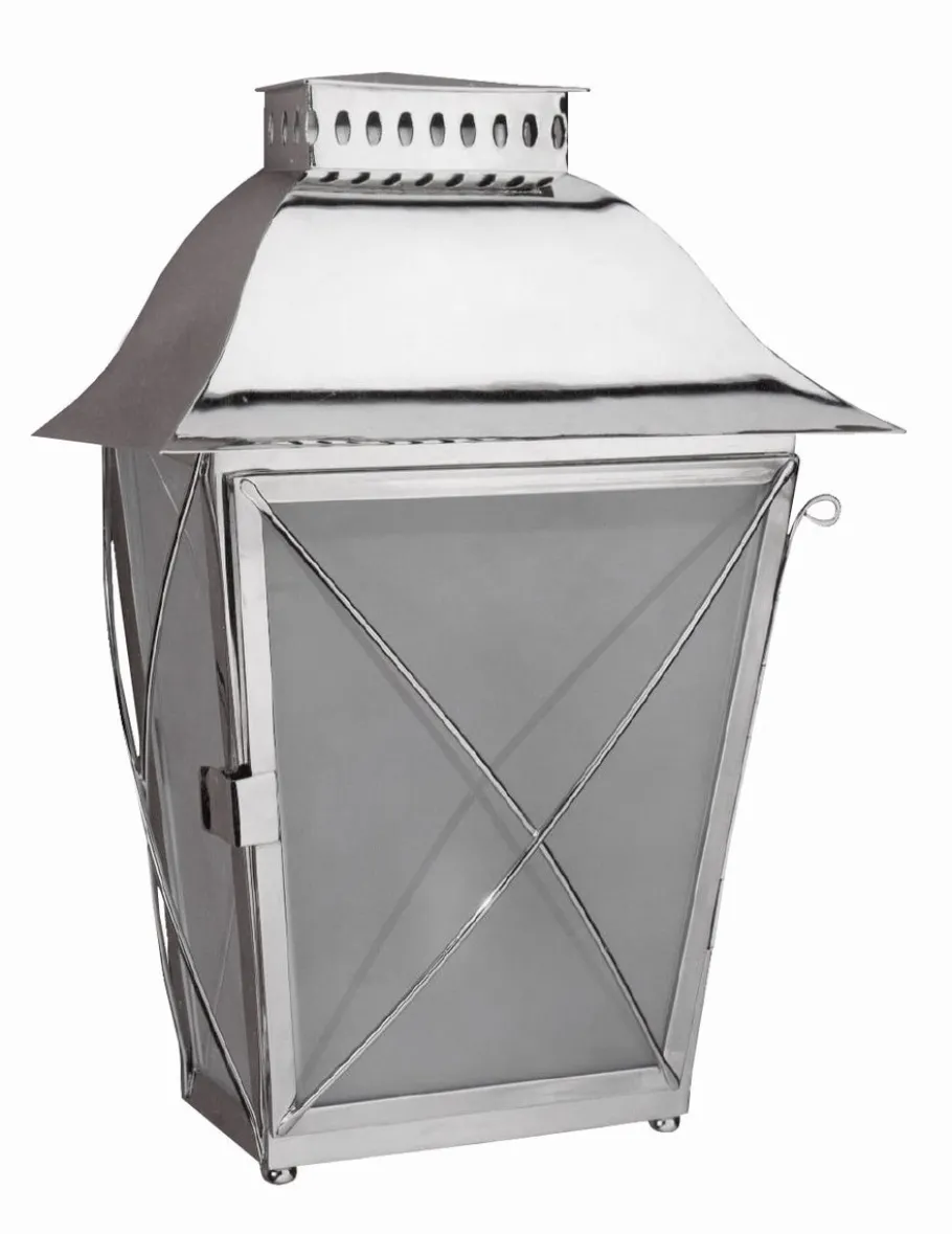 Online Pamono Eden Carriage Wall Lantern in Chromed Brass from Il Bronzetto